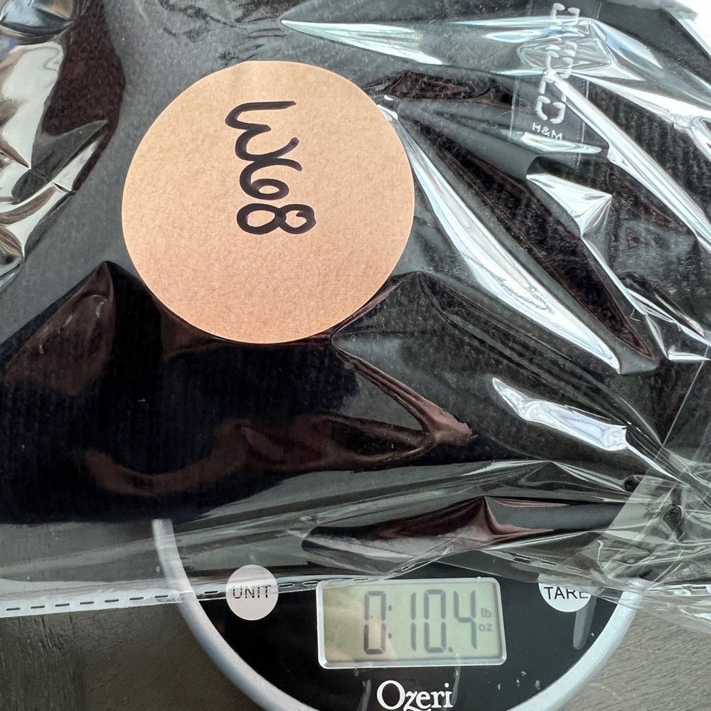 H&M Divided Black Oversized Crewneck Knit Sweater XS - Picture 5 of 5